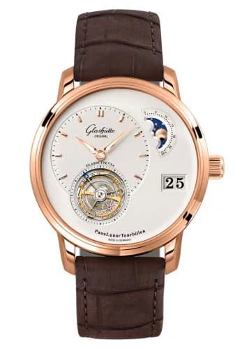 PanoLunar Tourbillon Red Gold / Silver / Nubuck - Pin