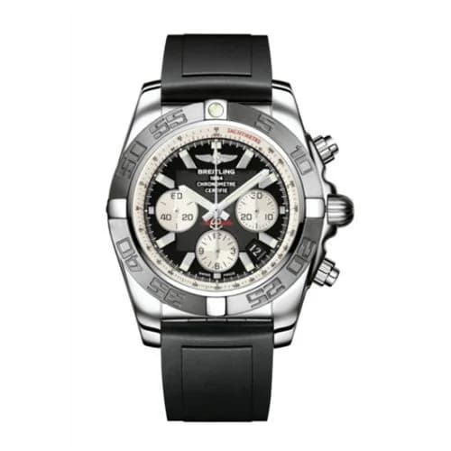 Chronomat 44 Stainless Steel / Black / Rubber