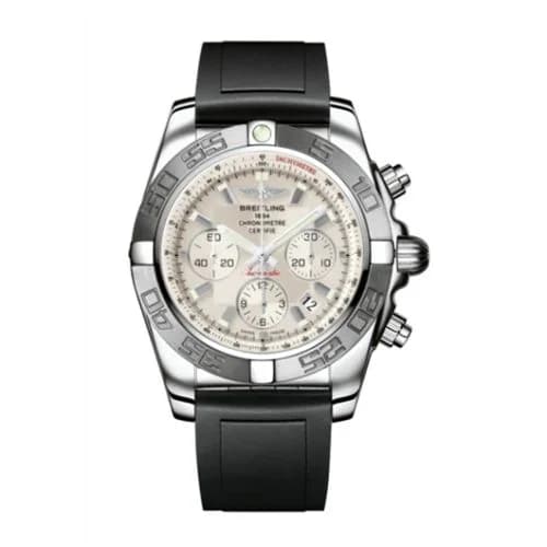 Chronomat 44 Stainless Steel / Silver / Rubber