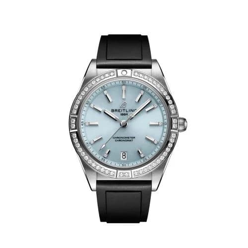 Chronomat Automatic 36 South Sea Stainless Steel / White Gold / Diamond / Ice Blue