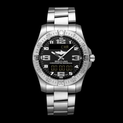 Aerospace Evo Titanium / Black / Bracelet