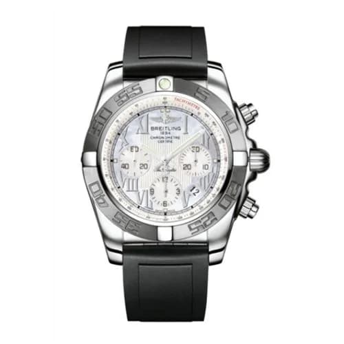 Chronomat 44 Stainless Steel / MOP - Roman / Rubber