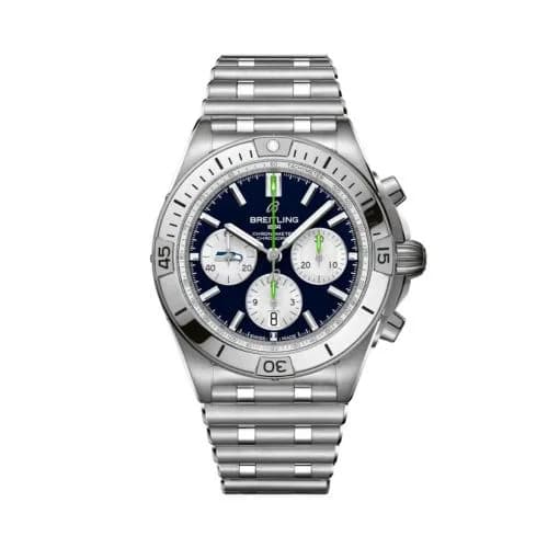 Chronomat B01 42 NFL Seattle Seahawks / Rouleaux