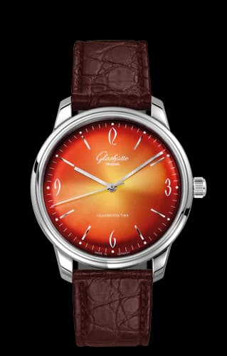 Sixties Stainless Steel / Iconic Red / Alligator