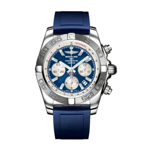 Chronomat 44 Stainless Steel / Blue / Rubber