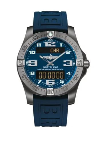 Aerospace Evo Titanium / Blue / Rubber / Pin