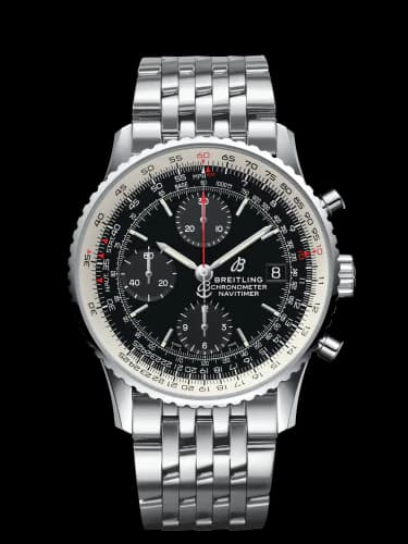 Navitimer 1 Chronograph 41 Stainless Steel / Black / Bracelet