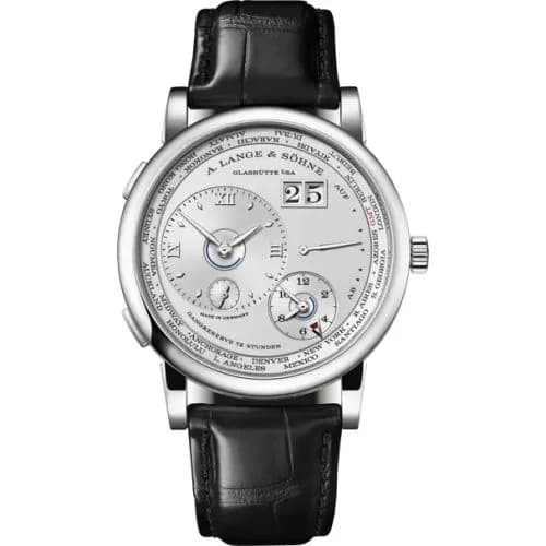 Lange 1 Timezone Platinum / Silver