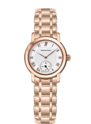 Jules Audemars Small Seconds Pink Gold / Silver / Bracelet