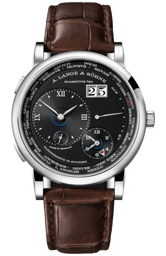 Lange 1 Timezone White Gold / Black