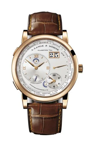 Lange 1 Timezone Pink Gold / Silver