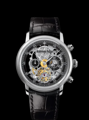 Jules Audemars 26346 Tourbillon Chronograph Openworked White Gold Boutique