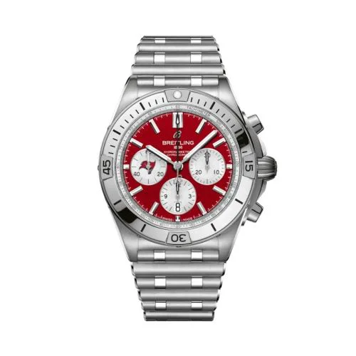 Chronomat B01 42 NFL Tampa Bay Buccaneers / Rouleaux