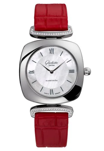 Pavonina Stainless Steel / Diamond / MOP / Alligator