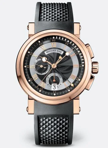 Marine Chronograph 5827 Rose Gold / Black / Rubber
