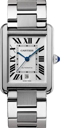 Tank Solo Automatic Stainless Steel / Silver / Bracelet