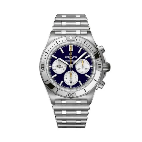 Chronomat B01 42 NFL Baltimore Ravens / Rouleaux