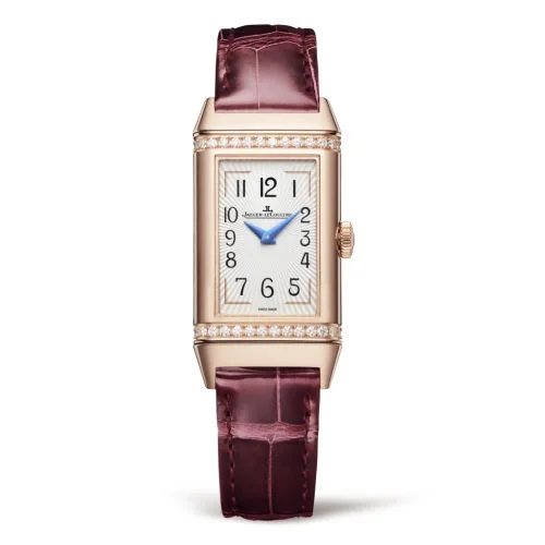 Reverso One Duetto Pink Gold / Silver /  Alligator