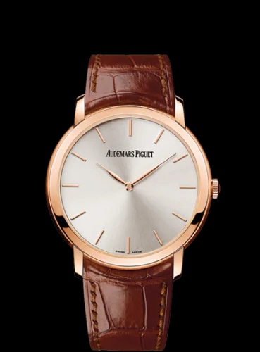 Jules Audemars 15180 Extra-Thin Pink Gold / Silver
