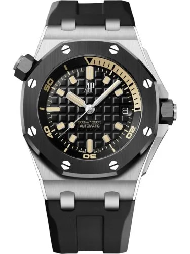 Royal Oak Offshore Diver White Gold / Black