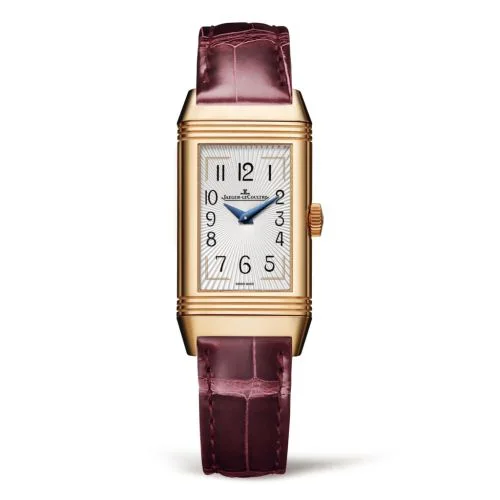 Reverso One Duetto Moon Pink Gold / Silver / Alligator