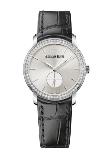 Jules Audemars Small Seconds White Gold / Diamond / Silver