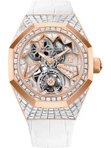 Audemars Piguet Royal Oak Concept Flying Tourbillon Pink Gold / Baguette Diamond