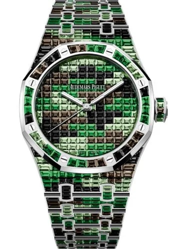 Royal Oak Self-Winding 41 Green Camouflage