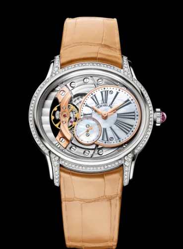 Millenary Hand-wound White Gold / Mother of Pearl