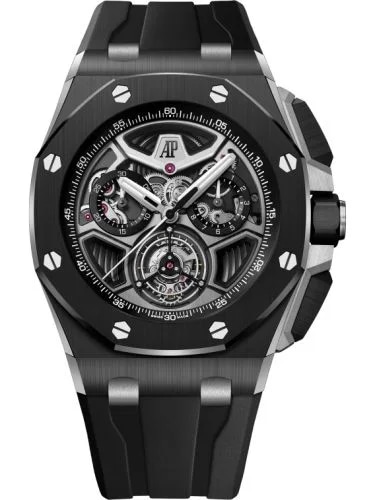 Royal Oak Offshore Flying Tourbillon Chronograph Ceramic - Titanium