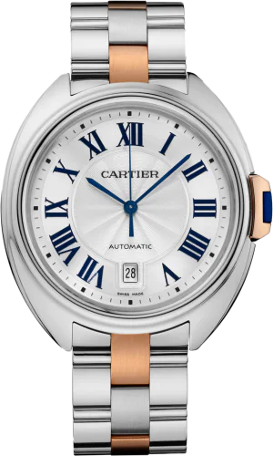 Clé de Cartier 40 Stainless Steel /Pink Gold / Silver / Bracelet
