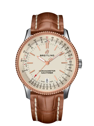 Navitimer 1 38 Automatic Stainless Steel / Red Gold / Silver / Croco / Pin