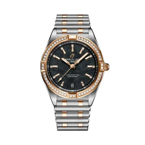 Chronomat 32 Stainless Steel - Red Gold - Diamond / Black MOP