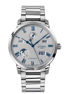 Senator Perpetual Calendar Stainless Steel / Grey / Bracelet