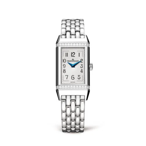 Reverso One Stainless Steel / Diamond / White / Bracelet