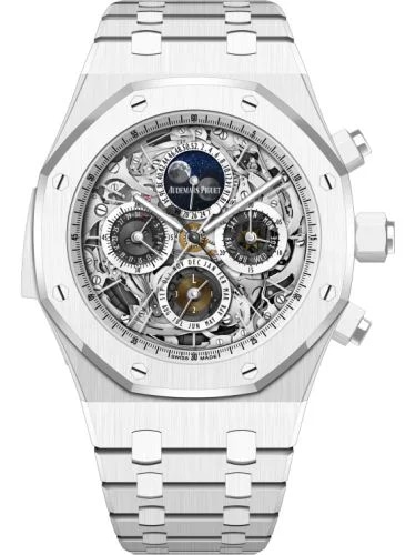 Royal Oak Grande Complication Openworked White Ceramic
