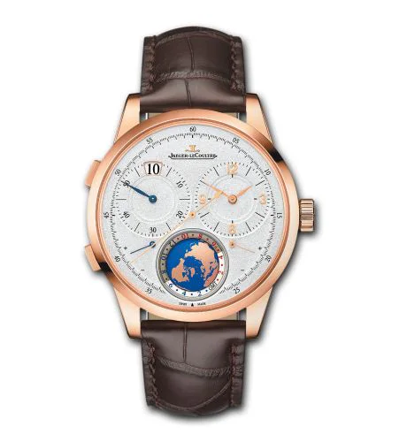 Duomètre Unique Travel Time Pink Gold