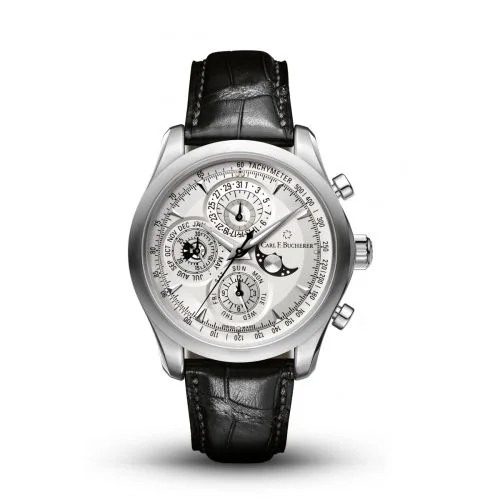 Manero Chronoperpetual Stainless Steel / Silver