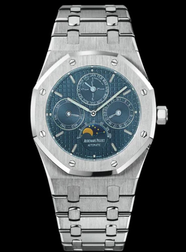 Royal Oak Perpetual Calendar Stainless Steel / Dark Blue