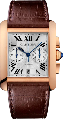 Tank MC 34.3 Chronograph Pink Gold / Silver