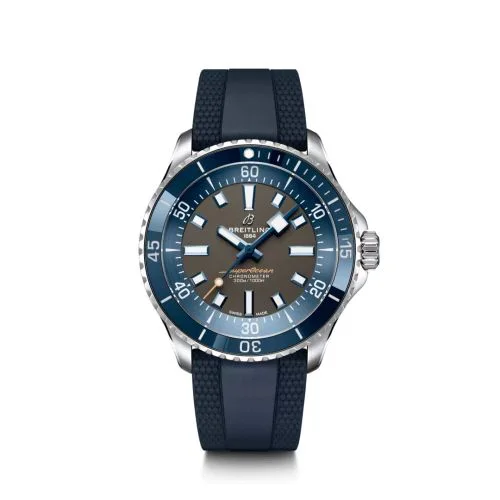 SuperOcean Automatic 42 Stainless Steel / Blue Danube / Austria