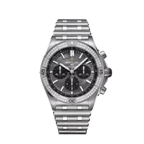 Chronomat B01 42 Stainless Steel - Diamond / Grey MOP / Japan