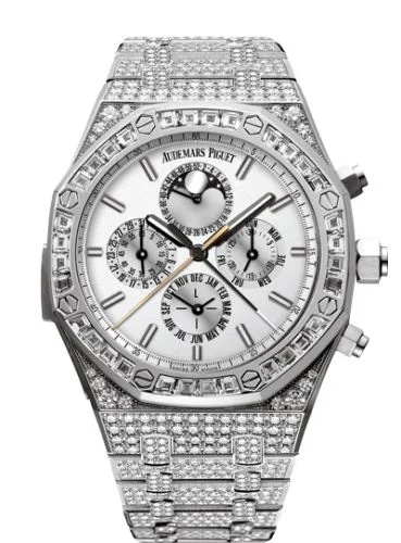 Royal Oak Grande Complication White Gold / Diamond / Silver / Bracelet