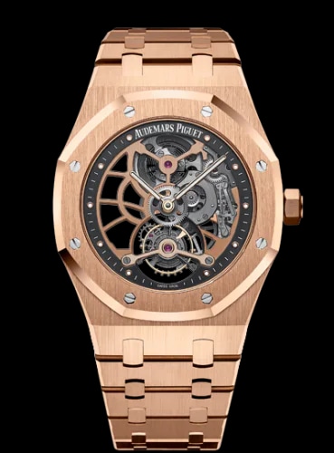 Royal Oak Ultra Thin Tourbillon Openworked Pink Gold