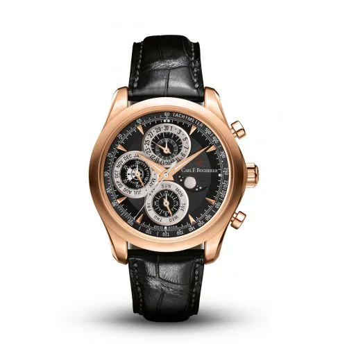§Manero Chronoperpetual Rose Gold / Black