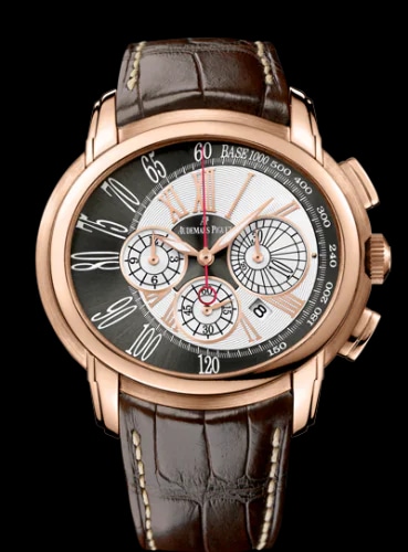 Millenary Chronograph Pink Gold / Brown