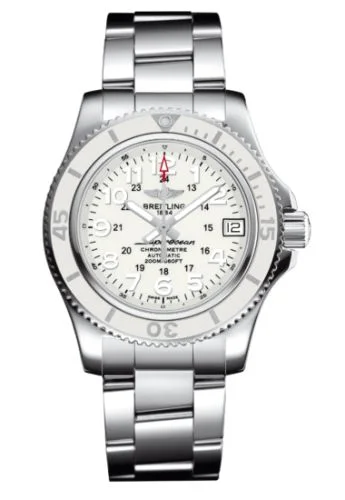 Superocean II 36 White / Bracelet