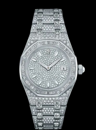 Royal Oak 67604 Quartz White Gold / Diamond / Diamond / Bracelet