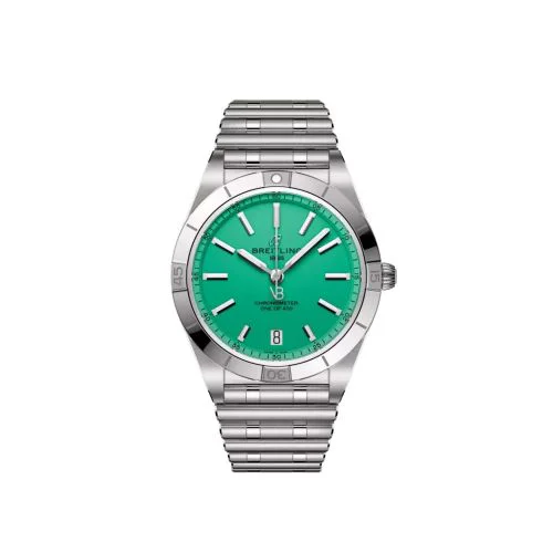 Chronomat Automatic 36 Victoria Beckham Stainless Steel / Peppermint