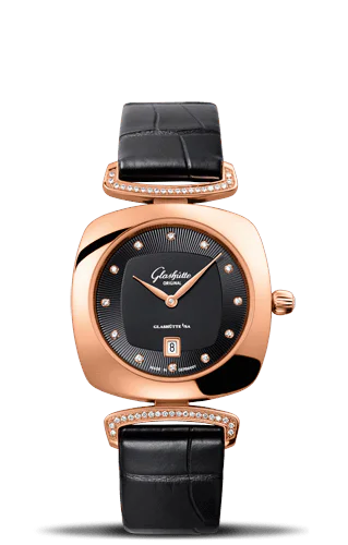 Pavonina Date Red Gold / Diamond / Black / Alligator